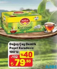 DOĞUŞ ÇAY DEMLİK POŞET KARADENİZ 100'LÜ DOĞUŞ ÇAY DEMLİK POŞET KARADENİZ 100'LÜ
